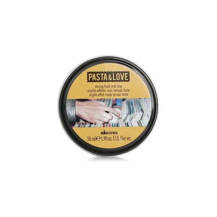 Davines Pasta & Love Men's Strong Hold Styling Clay Matte Effect Styling 50ml