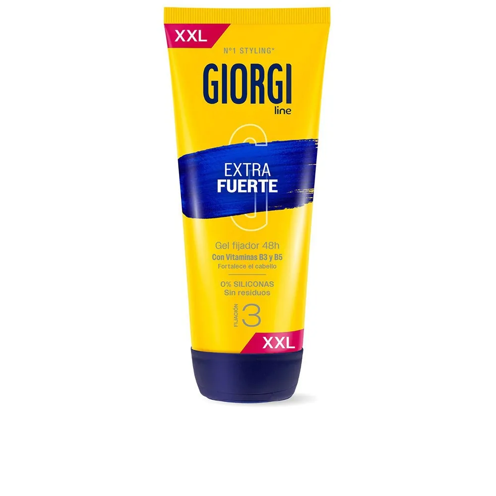 Giorgi Extrafuerte Gel Fijador No. 3 240ml - Strong Hold Hair Gel