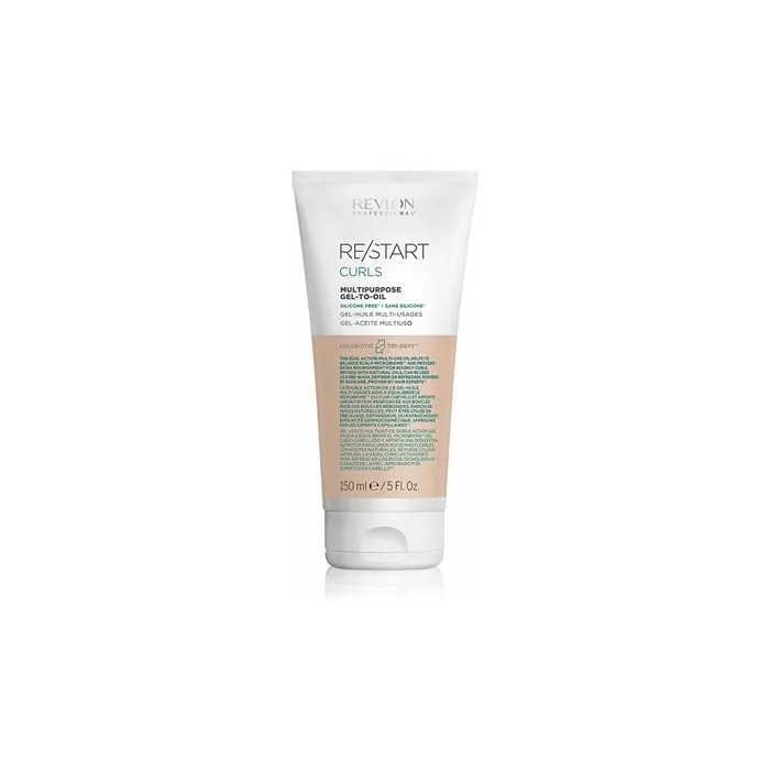 Revlon Professional Restart Curls Geloil Multifunctional Gel For Curly And Wavy Hair 150 Ml
