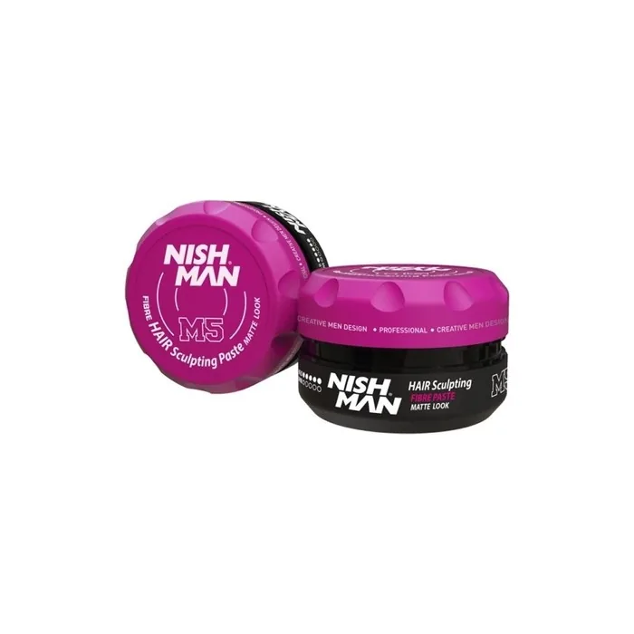 Nishman M5 Matte Look Hair Sculpting Fibre Paste 100ml