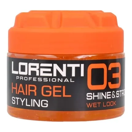 Lorenti Hair Gel 300 Ml Shine Strong 03 Strong Hold Hair Gel