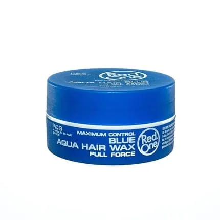 Red One Aqua Hair Gel Wax Full Force Blue 150ml