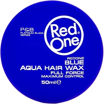 Redone Hair Styling Aqua Wax Blue 50ml - Travel Size - Strong Hold - Hair Gel Wax - Maximum Control