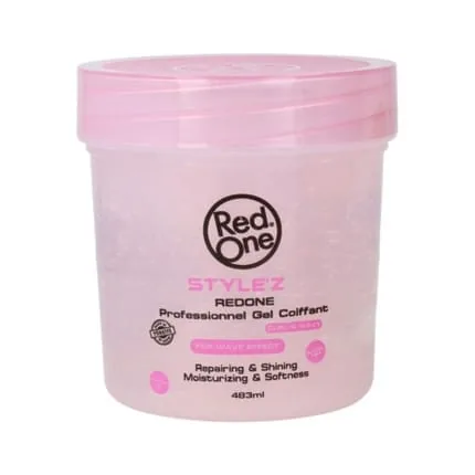 Red One Curl Wave Fixing Gel 483ml