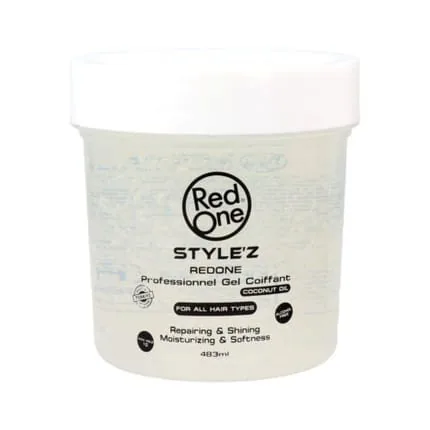 Red One Coconut Oil Fixing Gel 483ml
