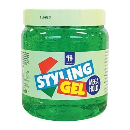 Hegron Styling Gel Megahold Green