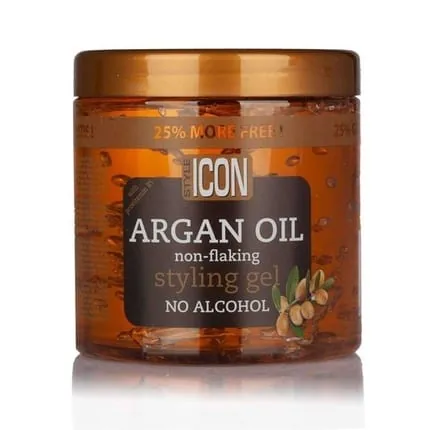 Style Icon Argan Oil Nonflaking Styling Gel 525ml