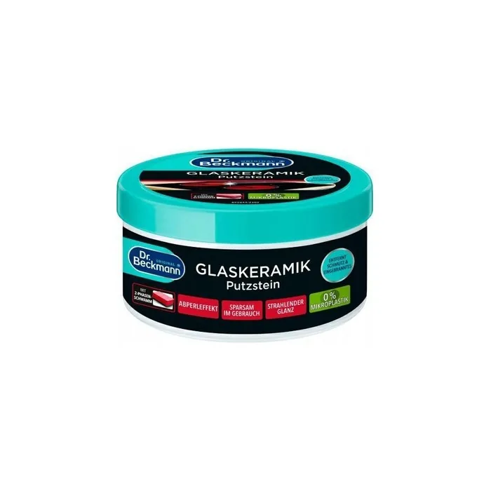 Dr. Beckmann Ceramic Glass Cleaning Paste 250ml with Sponge
