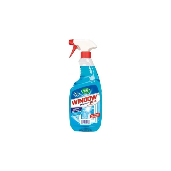 Gold Drop Window Cleaner 750ml with Ammonia - Streak-Free Formula