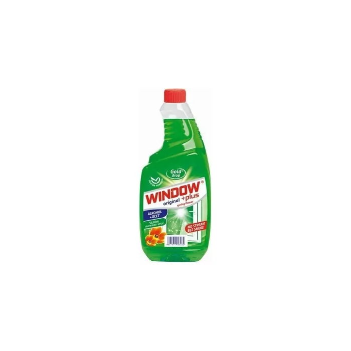 Gold Drop Window Cleaner Refill 750ml Floral Scent