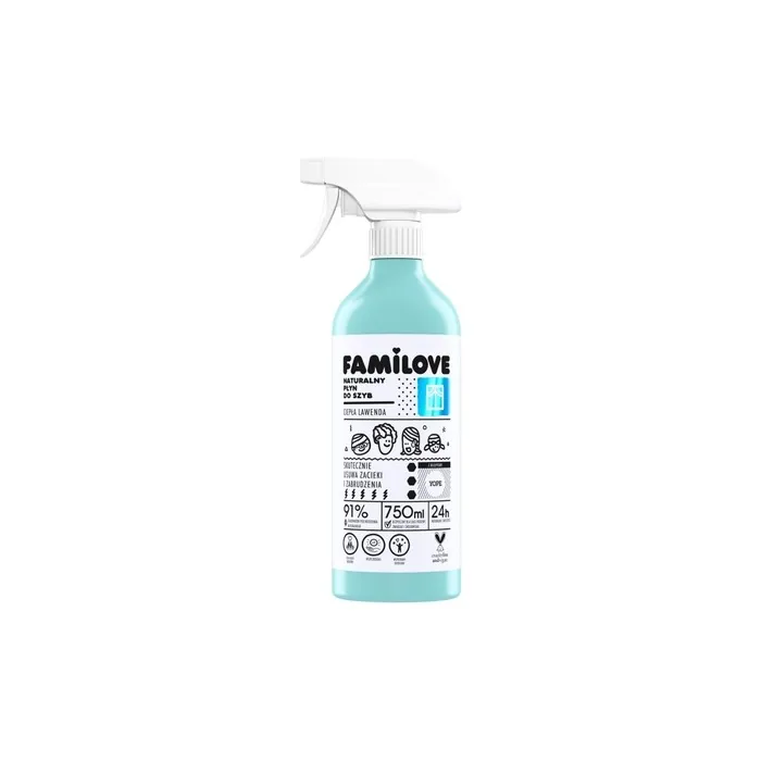 Familove Natural Glass Cleaner 750ml
