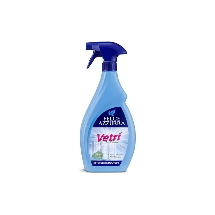 Felce Azzurra Glass Cleaner Streak-Free with Classic Fragrance