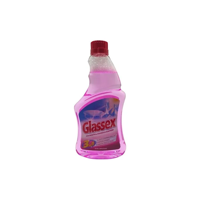 Glassex Recharge Window Cleaner with Vinegar 500ml