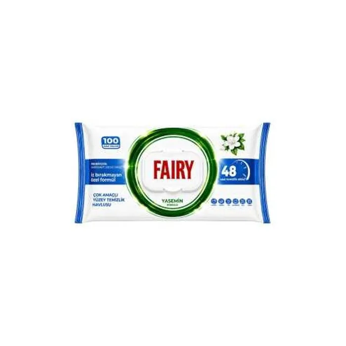 FAIRY Jasmine Surface Cleaning Wipes 100 Pieces