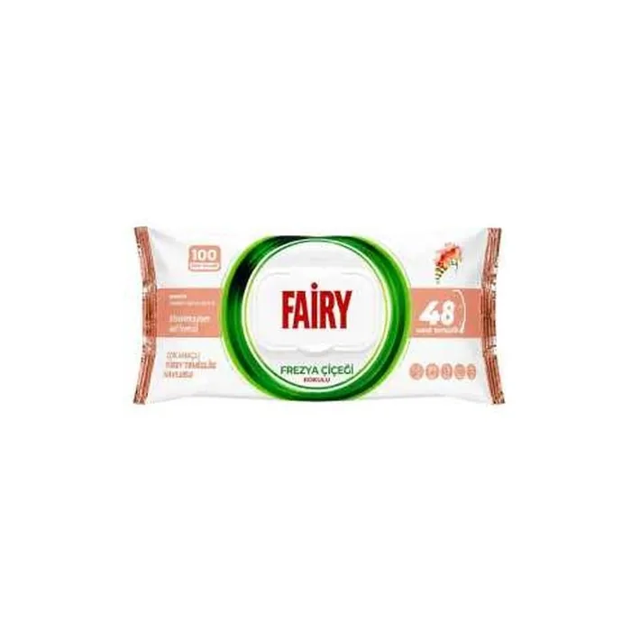FAIRY Freesia Surface Cleaning Wipes 100 Pieces