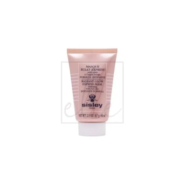 Sisley Radiant Glow Express Mask 60 Ml Brightening Mask With Red Clay