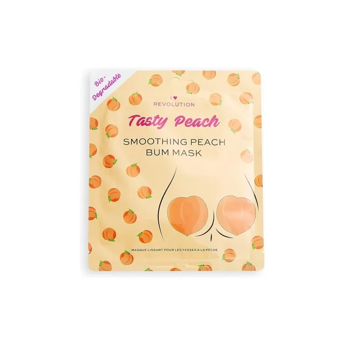 Revolution Beauty London Tasty Peach Bum Leaf Mask