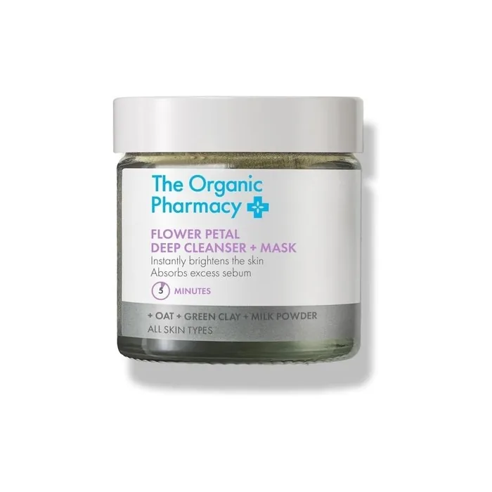 The Organic Pharmacy Flower Petal Deep Cleanser Mask 40g Instant Glow