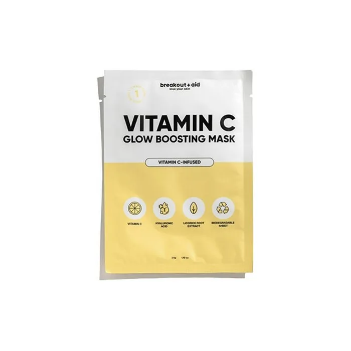 Breakout+aid C Glow Boosting Mask with Vitamin C