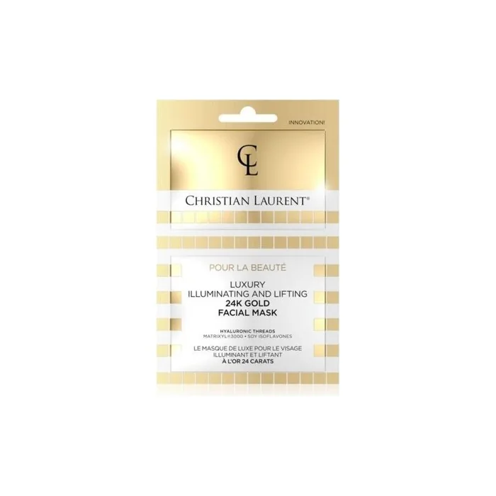 CL Luxurious Brightening and Sculpting Face Mask with 24K Gold Leaf