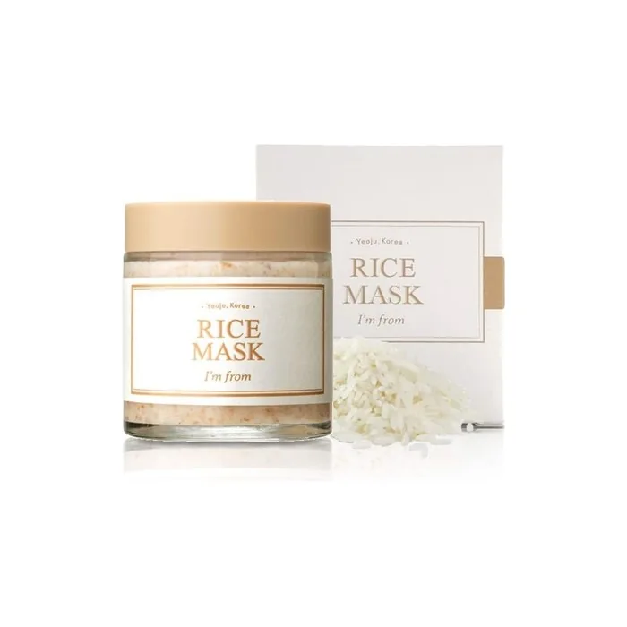 I'm From Rice Mask 110g Brightening Exfoliating K-Beauty