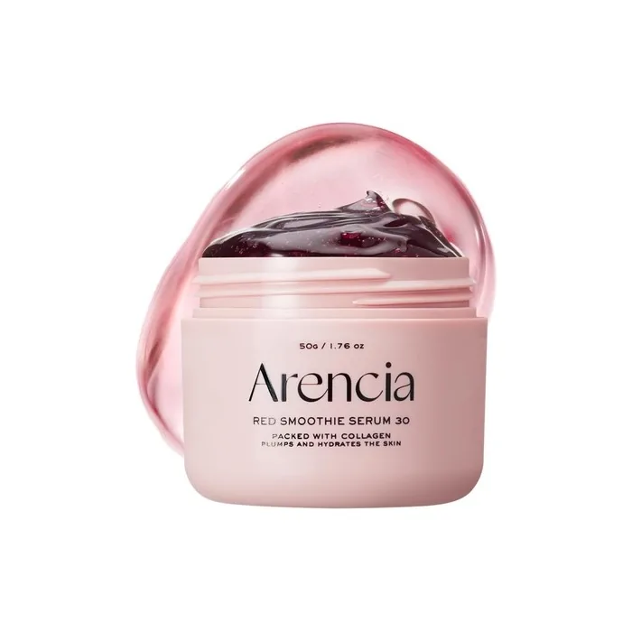 Arencia Overnight Red Smoothie Face Mask Serum Glowing & Soothing 30ml