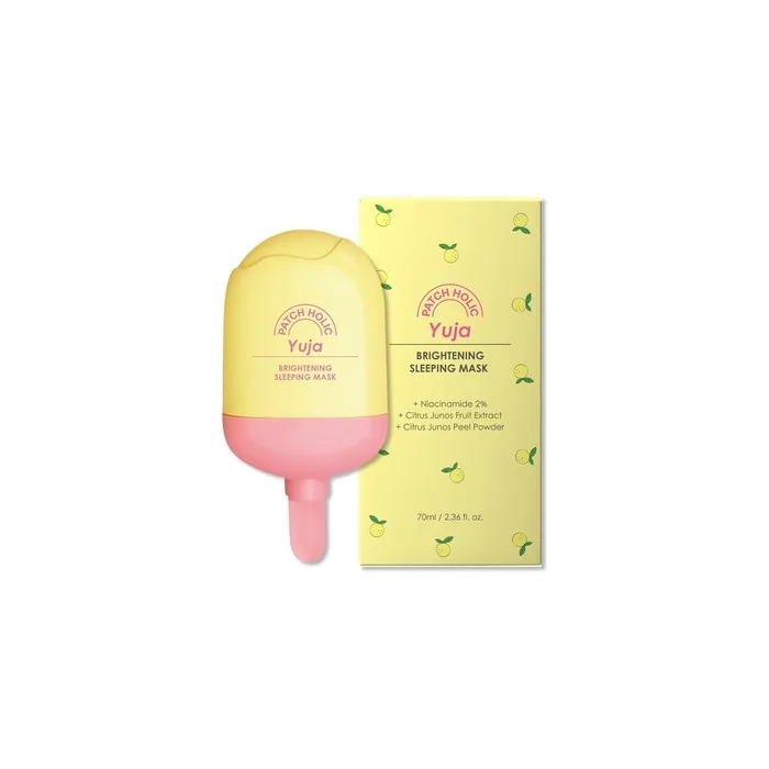 Patch Holic Yuja Brightening Sleeping Mask With Vitamin C, 70ml