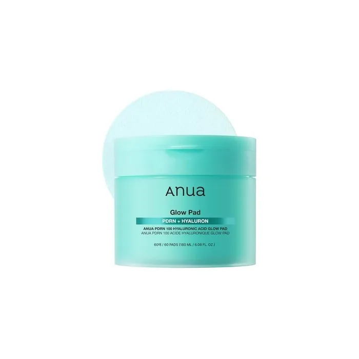 Anua Pdrn 100 Hyaluronic Acid Glow Plumping Korean Face Pad for Daily Use