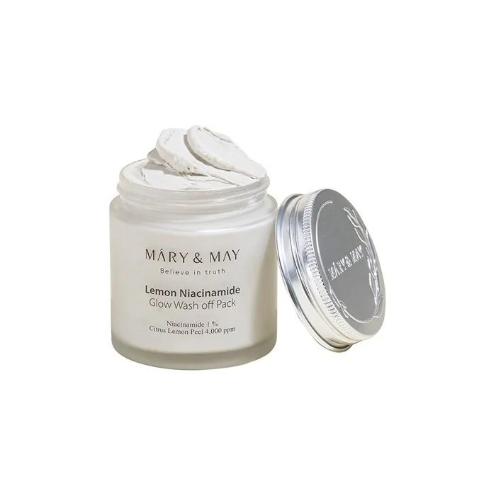 Mary & May Lemon Niacinamide Glow Wash Off Pack 125 G