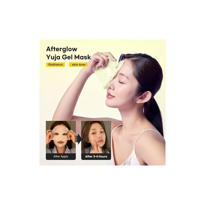 Afterglow Yuja Gel Mask Vitamin C Overnight Hydrogel