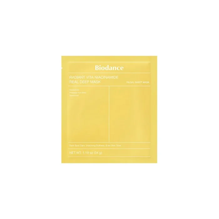 Biodance Radiant Vita Niacinamide Real Deep Mask