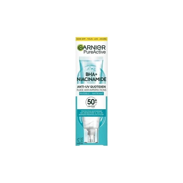 Garnier Pure Active Daily Fluid Bha Niacinamide