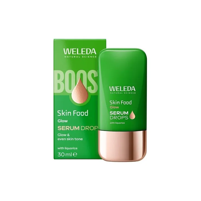 Weleda Skin Food Glow Face Serum Drops with Liquorice