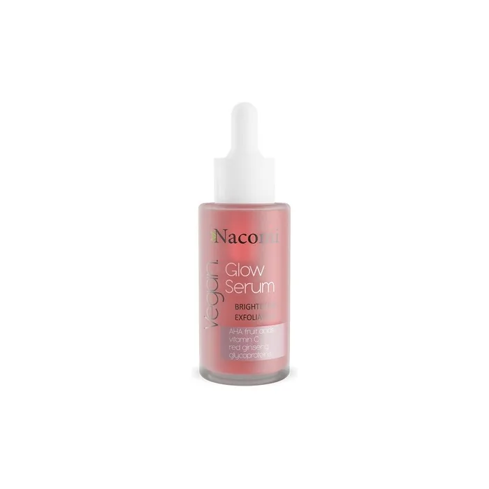 Nacomi Vegan Glow Serum Brightening Exfoliating Serum 40ml