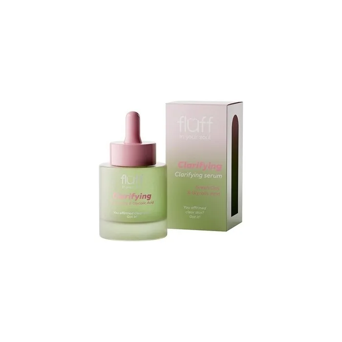 Fluff In Your Soul Cleansing Serum With Green Clay And Glycolic Acid 30ml