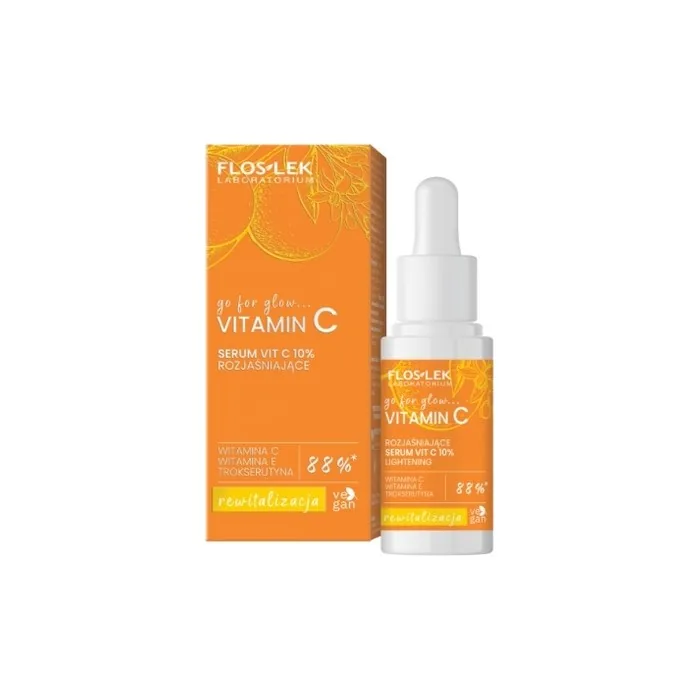 Floslek Laboratorium Go For Glow Vitamin C Serum Brightening Vit C 10 30 Ml