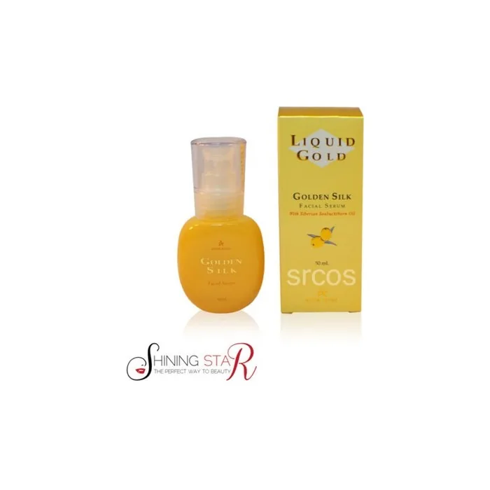 Anna Lotan Liquid Gold Golden Silk Facial Serum 50ml 1.7fl.oz Brand New