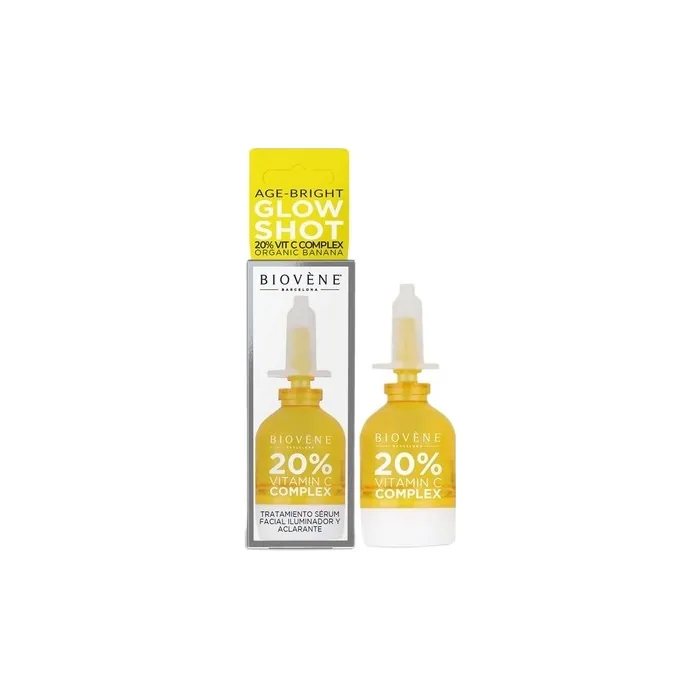 Biovene Glow Shot Age Bright 20 Vitamin C Serum For Face 10ml