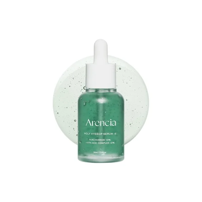Arencia Hyssop Glow Serum 10 Niacinamide 12 Vitamin A C E