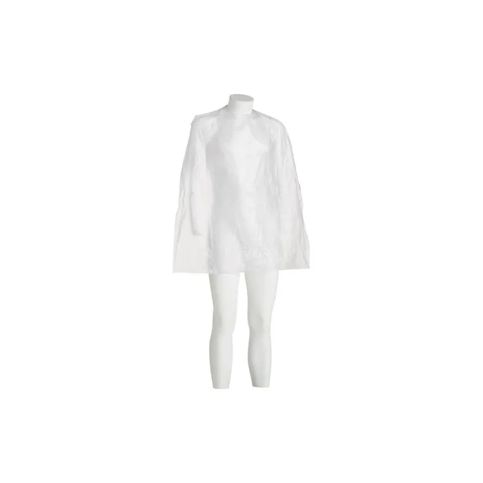 90 Pieces White Disposable Cape For Hairdresser 90x115