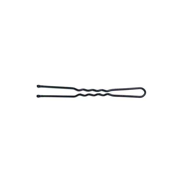 Shophair Wavy/Beaded Hair Pins Black 7cm X40