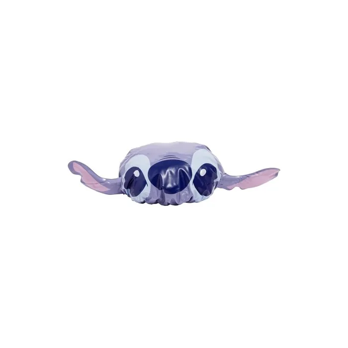 MAD Beauty Stitch Denim Shower Cap with 3D Ears - Waterproof Reusable Haircare