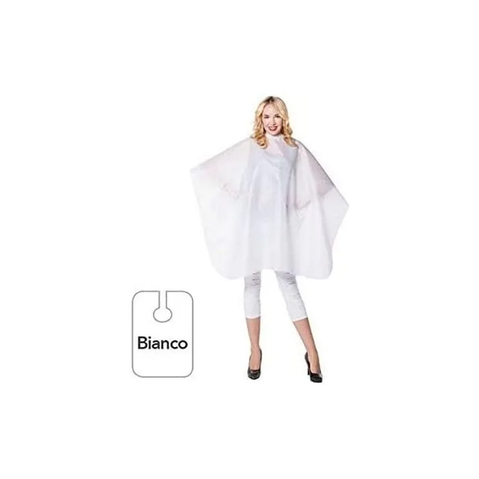 Mantella Taglio Nylon con Velcro Bianco MP Hair 1208B