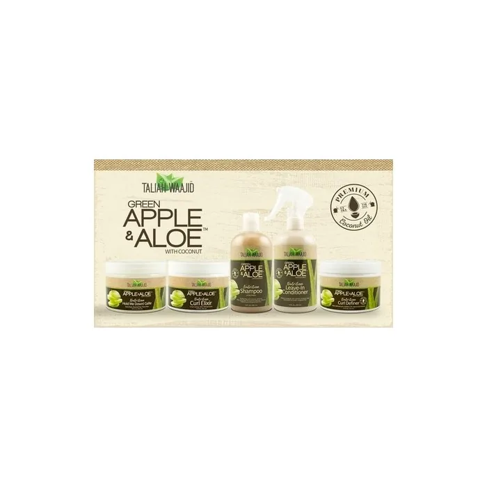 Taliah Waajid Green Apple & Aloe Hair Care Products