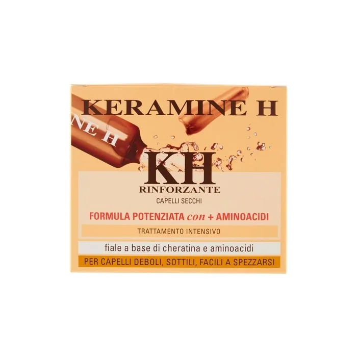 KERAMINE H Ivory Vials for Dry-Fine Hair - Haircare