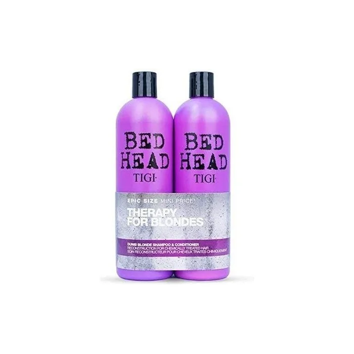 TIGI Bed Head Dumb Blonde Shampoo and Conditioner 750ml