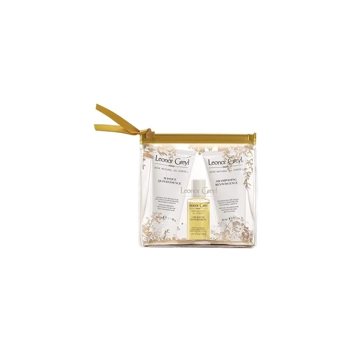 Leonor Greyl Paris Premium Travel Kit for Dehydrated, Colored and Damaged Hair