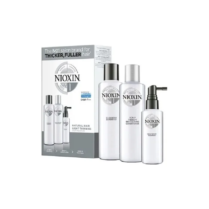 Nioxin System 1 Starter Set for Natural Hair 350ml