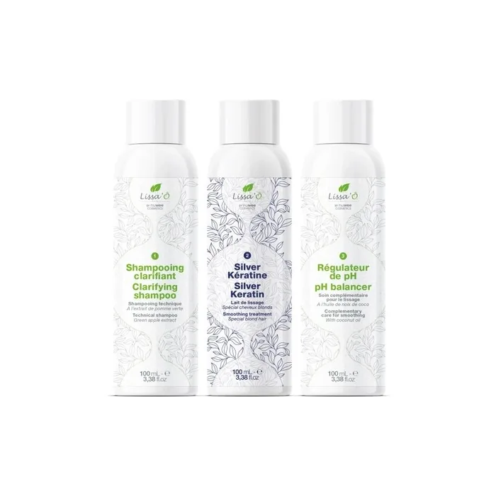 Lissa'o Smoothing Kit Silver 3x100ml