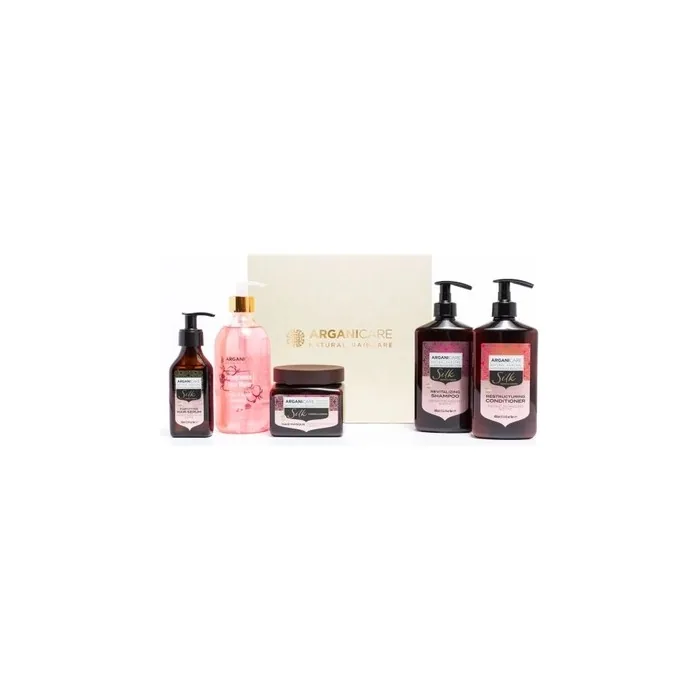 Arganicare Christmas Silk Set 2024 5 Treatments - Hair Care